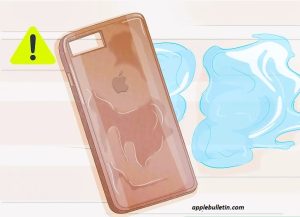 how to clean apple leather case