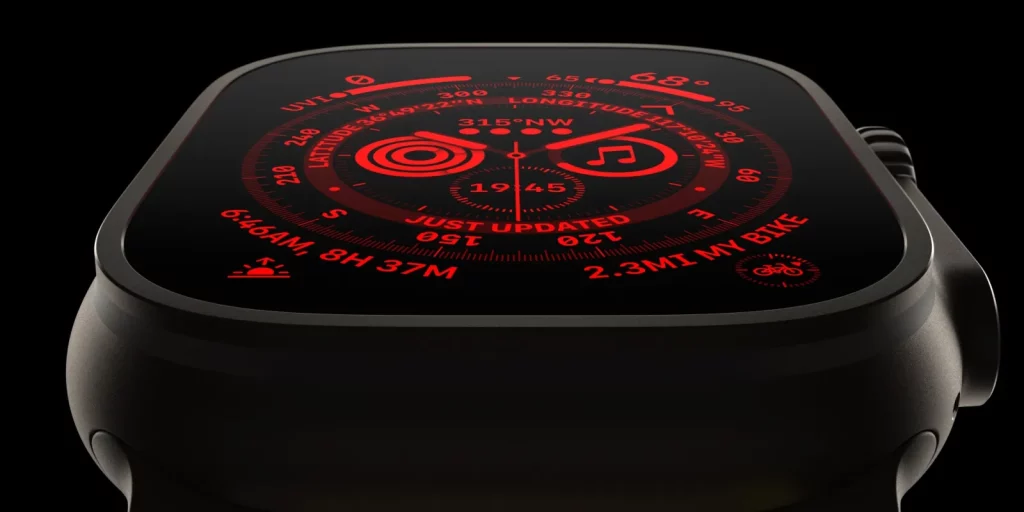 Apple Watch Ultra Turns Red